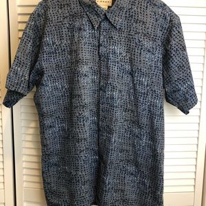 J. Khaki Men’s M Shirt Short Sleeve Button Up  Pocket